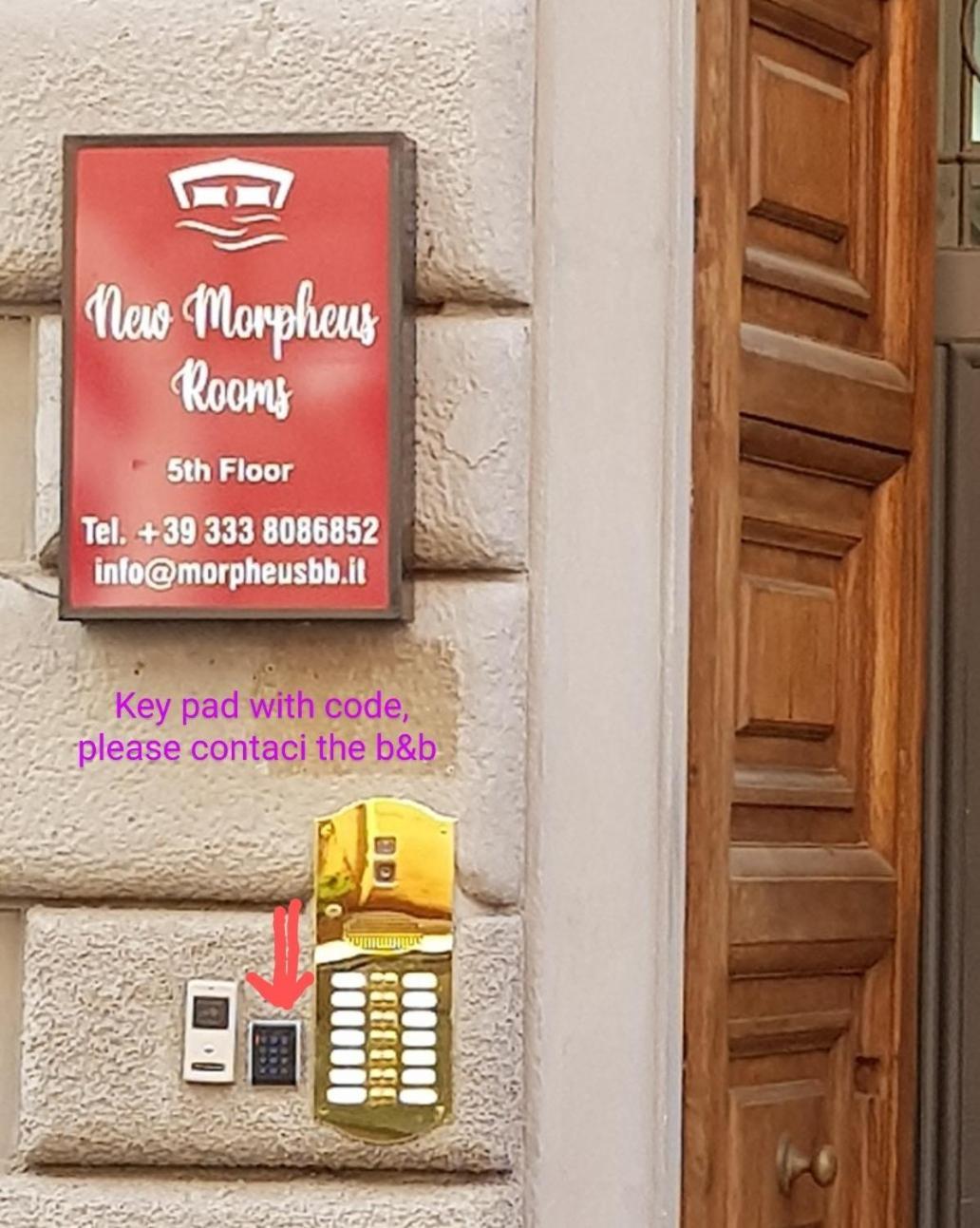 New Morpheus Rooms Rome Exterior photo
